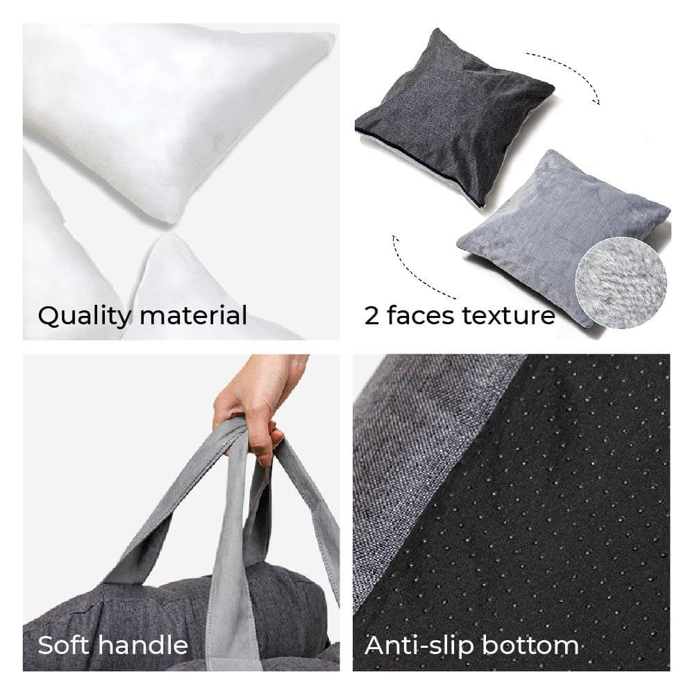 Travel Dog Car Seat Bed - Gymbag Water-Resistant