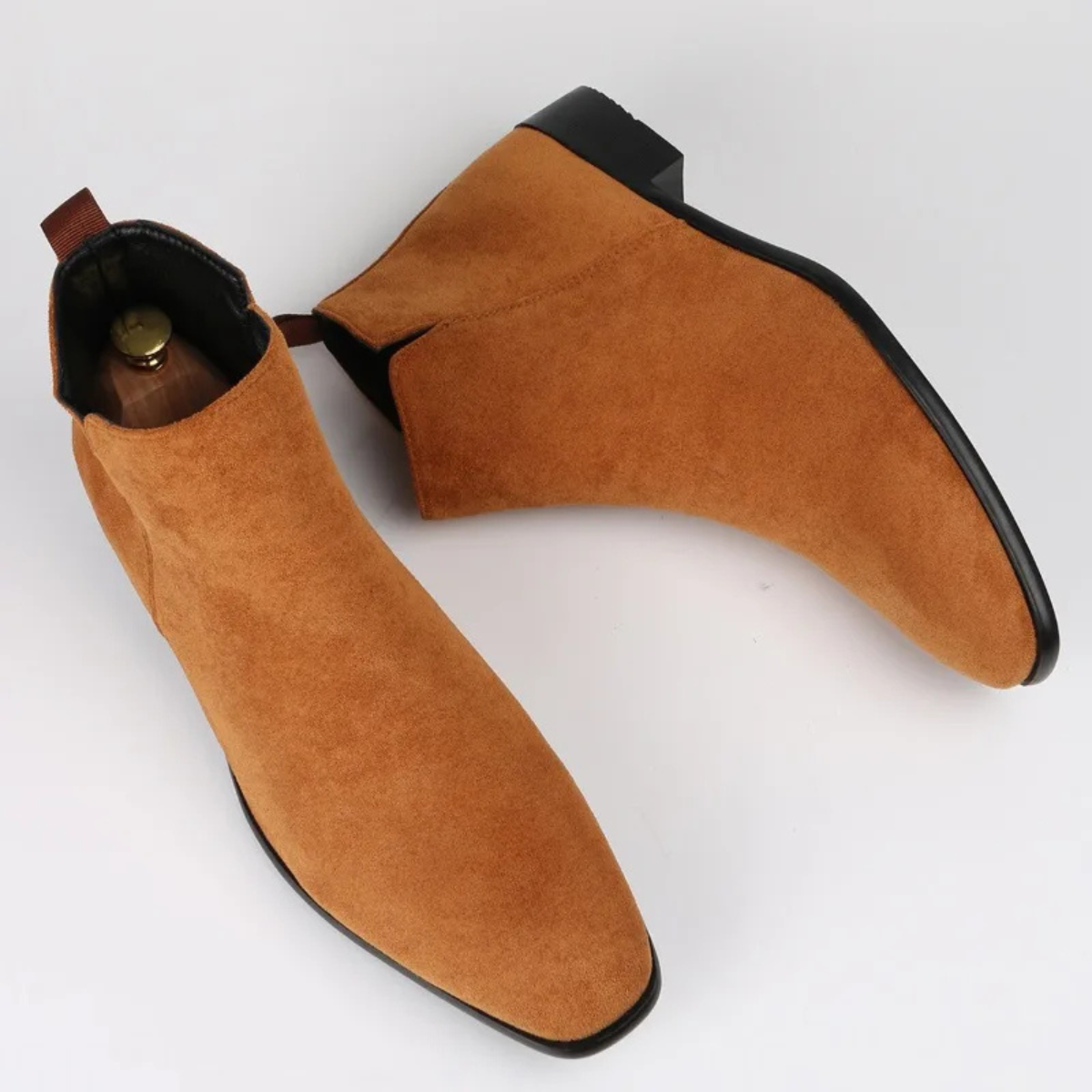 Stylish Men's Leather Smart Dress Boots