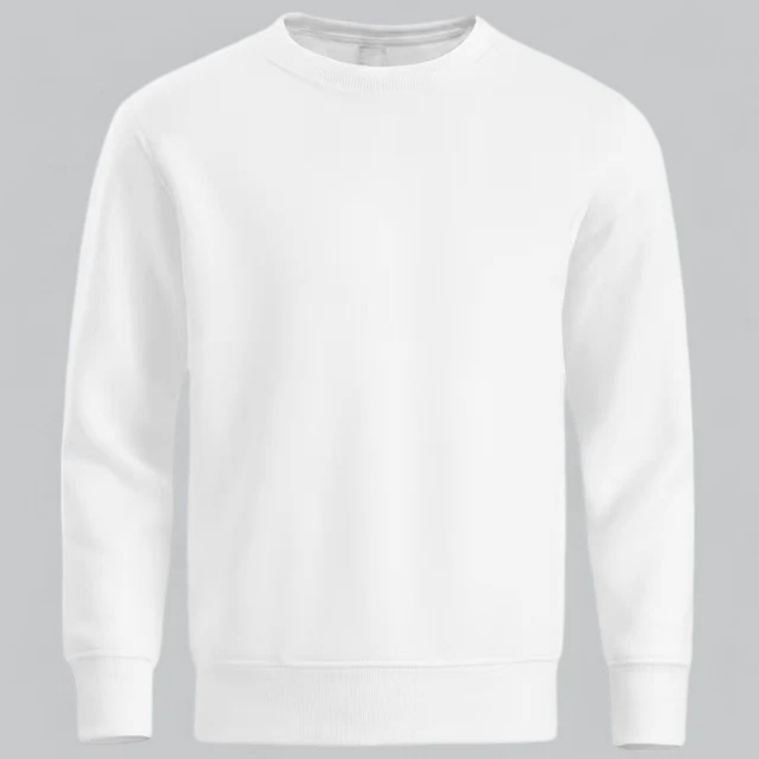 Men's Simple Relaxed Fit Crew Neck Sweater