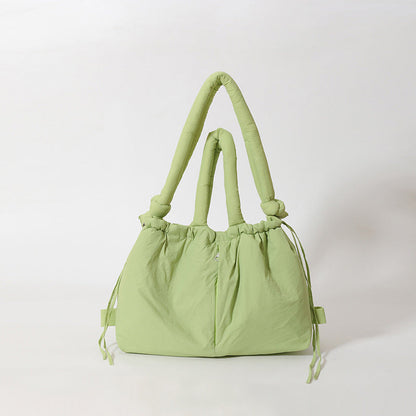 Vegan Leather Tote Shoulder Bag