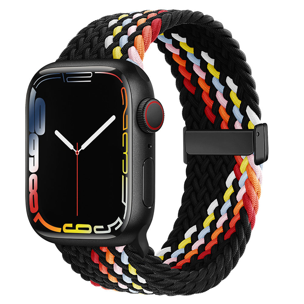 Durable Woven Keychain with Secure Magnetic Clip