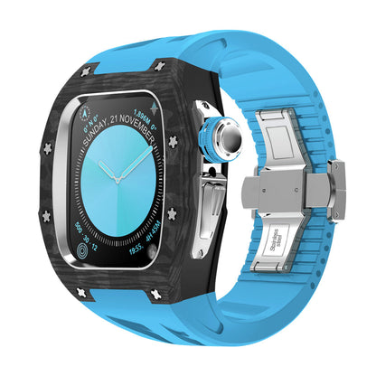 Luxury Apple Watch Carbon Case Upgrade Accessory