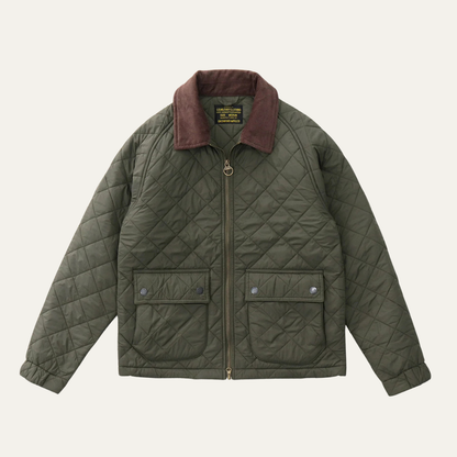 Classic Men's Quilted Bomber Winter Coat