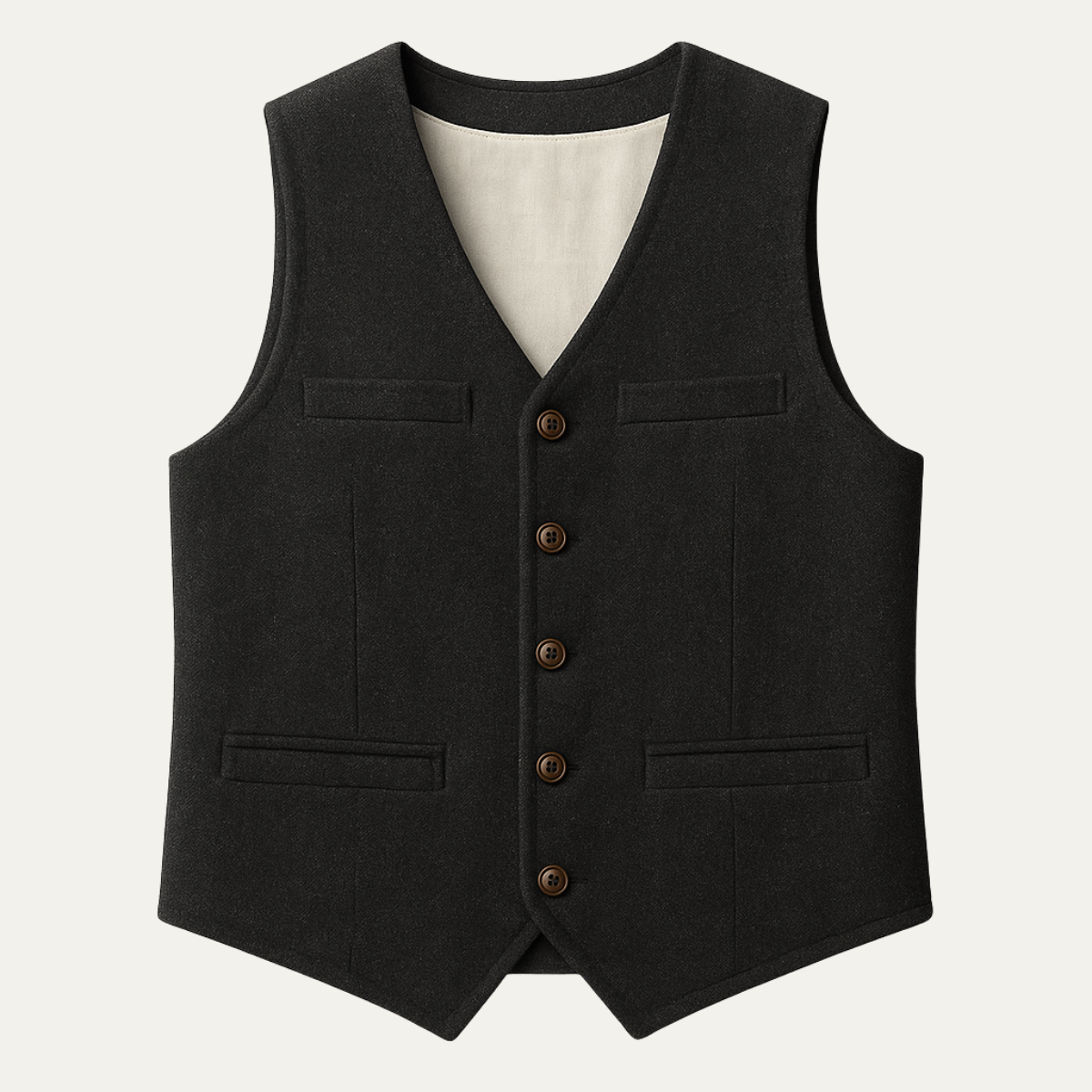 Classic Men's Quilted Waistcoat Vest - OutfitLondon