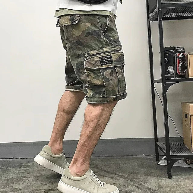 Men's Cargo Shorts Camo Shorts Shorts Hiking Shorts