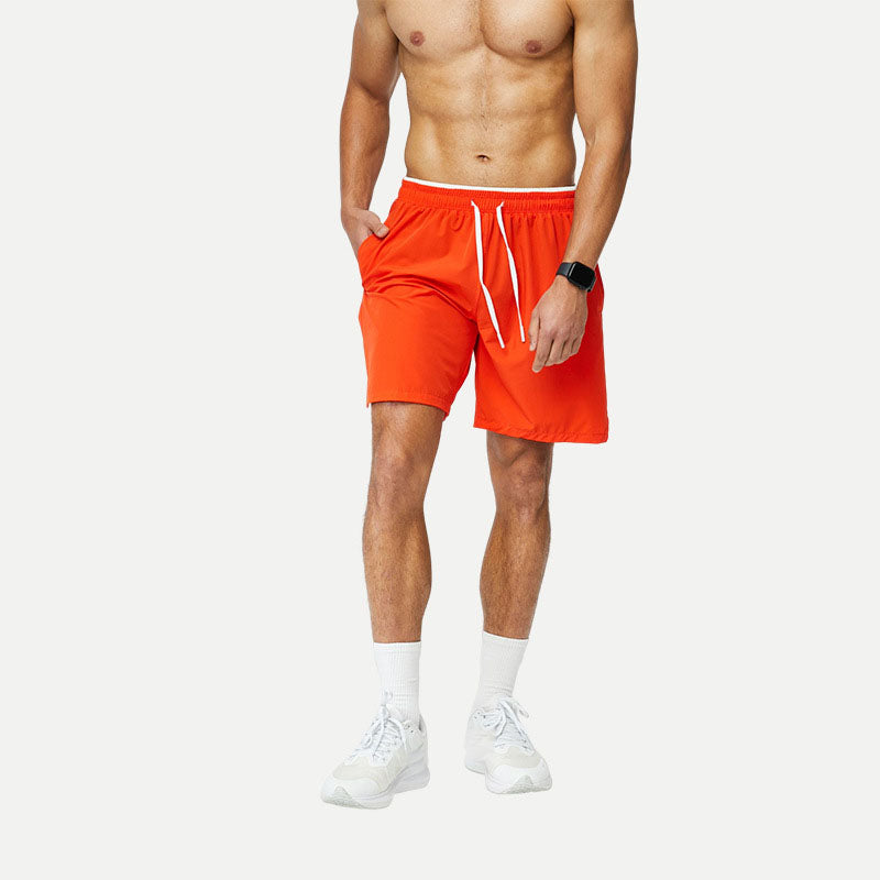 Solid Color Basic Casual Shorts