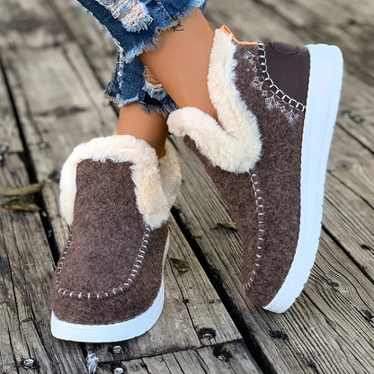 Cozy Warm Fleece Slippers – Comfortable Shoes