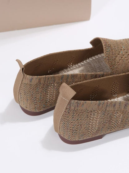 Step-In Elegance: Orthopedic Non-Slip Flat Shoes - Comfort Meets Style