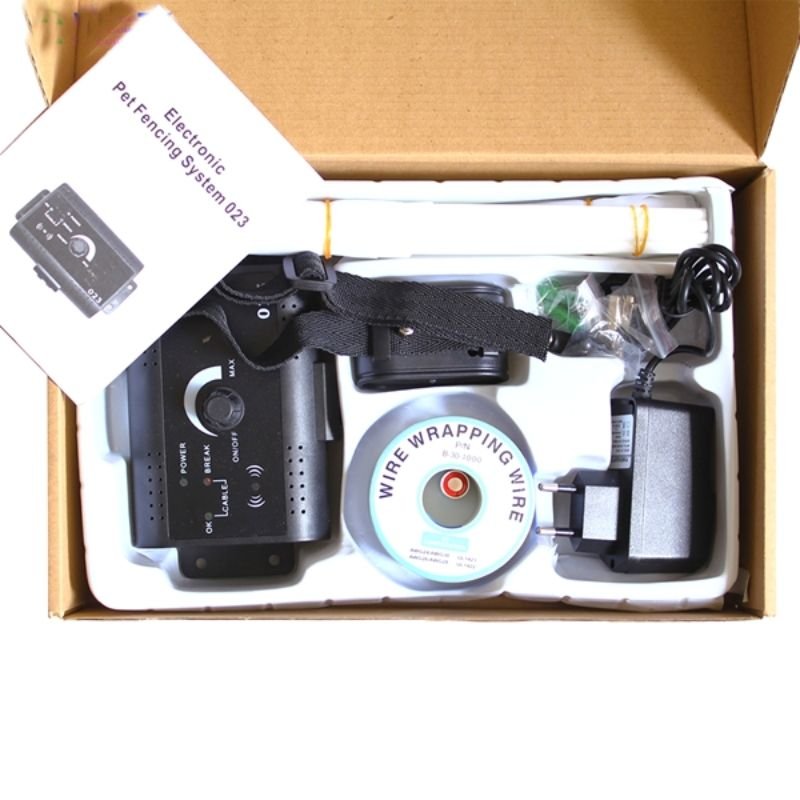 Dog Electric Waterproof Fence With Training Collar/Wireless Electric Dog Fence