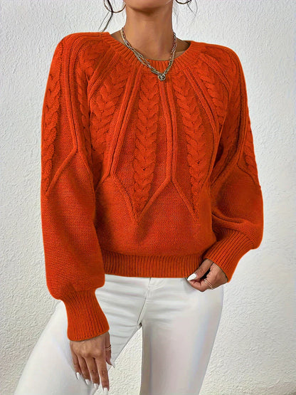 Cozy Oversized Long Sleeve Women's Sweater