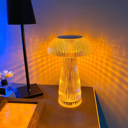 Rechargeable Crystal Jellyfish Table Lamp
