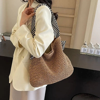 Stylish Woven Shoulder Bag