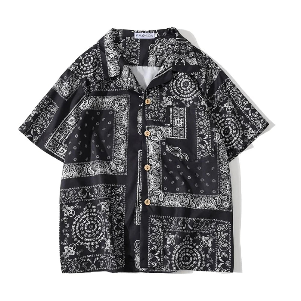 Tropical Floral Island Style Shirt - OutfitLondon