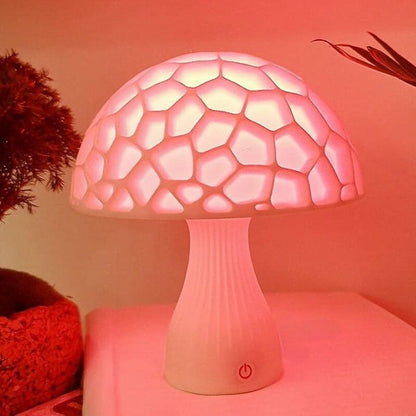 The 3D Printed Silicone Designer Mushroom Lamp