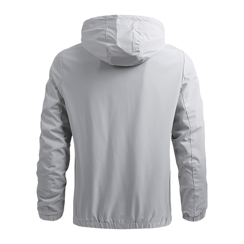 Men's Casual Lightweight Nylon Jacket