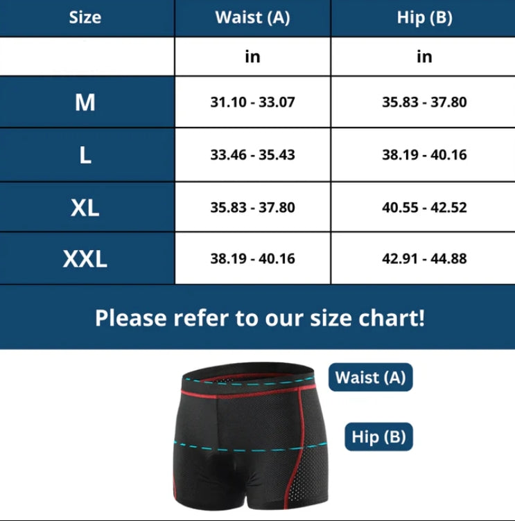 Bike shorts men | Cycling shorts men | Padded bike shorts | Cycling underwear