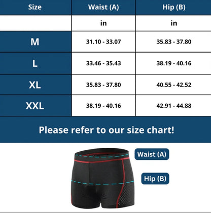 Bike shorts men | Cycling shorts men | Padded bike shorts | Cycling underwear