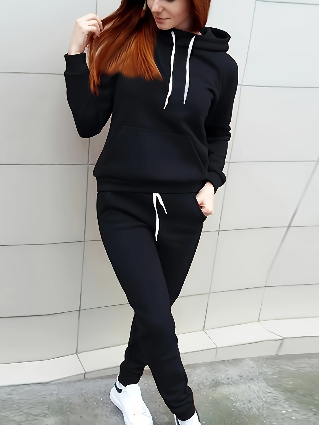 Cozy Women's Hoodie and Sweatpant Lounge Set