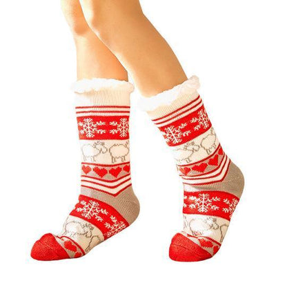 Soft Fuzzy Home Socks