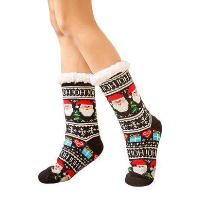 Soft Fuzzy Home Socks