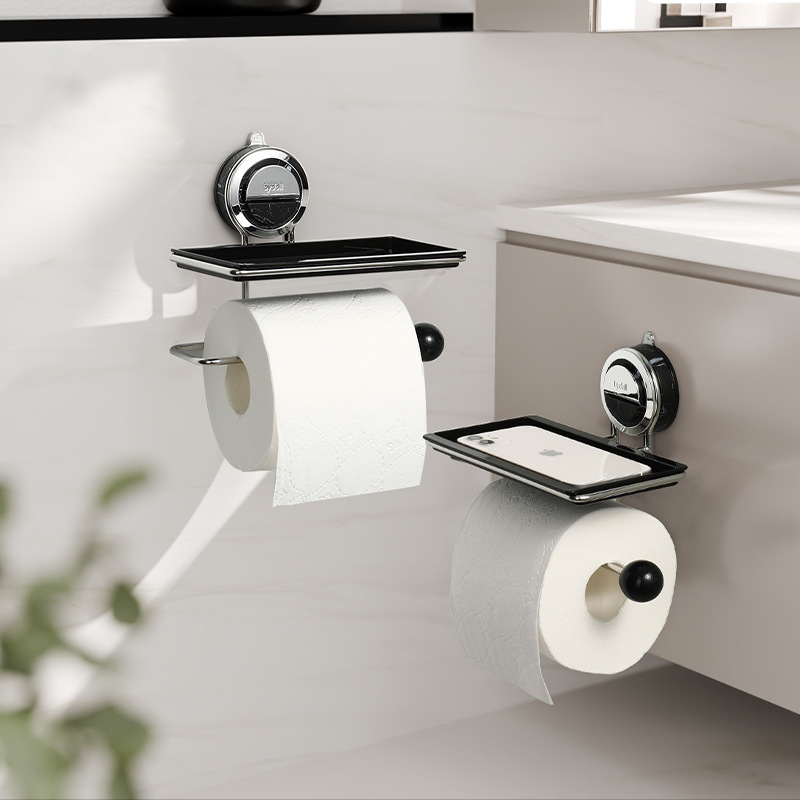 Easy Install Stainless Steel Toilet Paper Holder