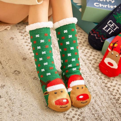 Soft Fuzzy Home Socks