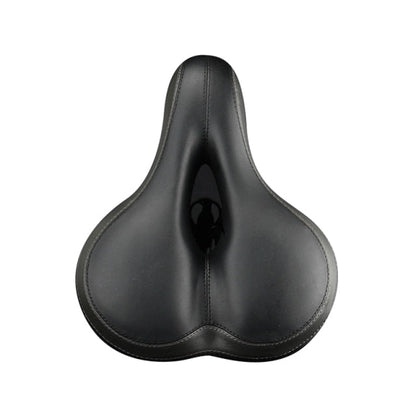 Most Comfortable Bike Seat With Memory Foam Waterproof Bike Saddle Universal Fit Shock Absorbing With Reflective Band