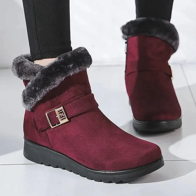 Insulated Women's Rain Boots with Good Grip