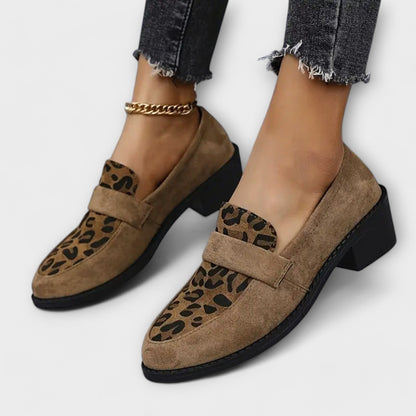 Stylish Leopard Print High Heel Shoes for Women
