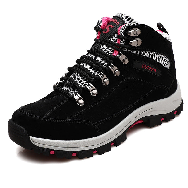 Orthopedic Women Comfortable  Warm Lace Up Hiking Snow Boots