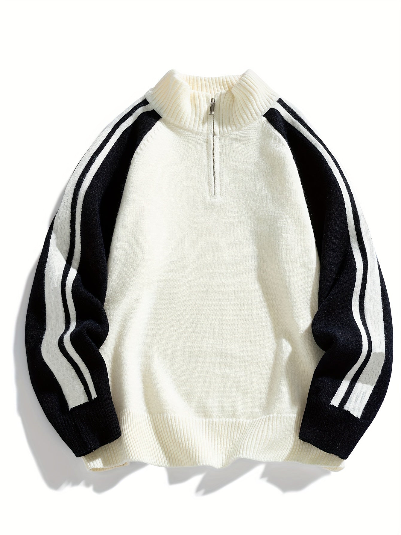 Men's Cosy Bright Quarter Zip Sweater
