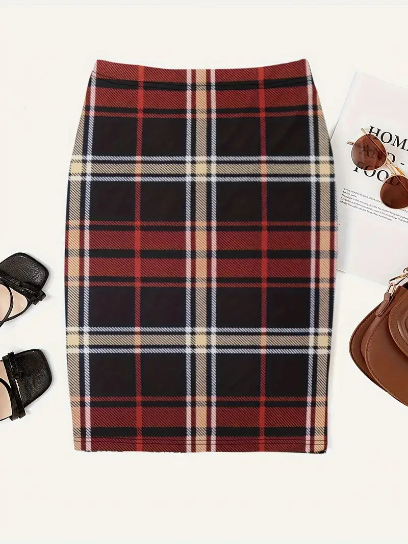 Lightweight Floral Mini Skirt