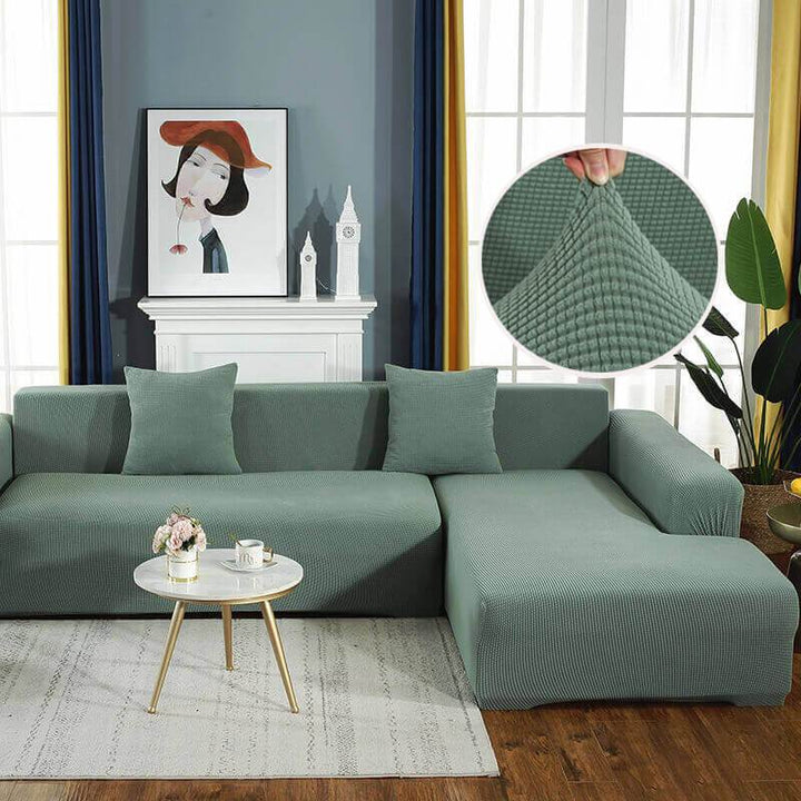 Oversized Thicken Stretch Jacquard Sofa Covers Pillow Covers