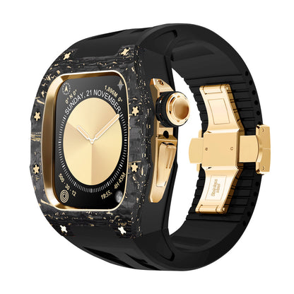 Luxury Apple Watch Carbon Case Upgrade Accessory