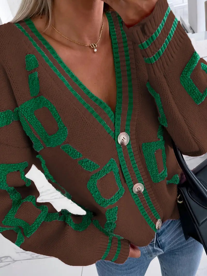 Women's Cozy V Neck Open Cardigan Sweater