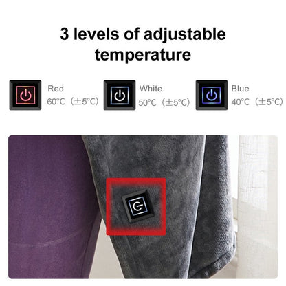 Electric Heating Plush Blanket-USB Heating Warm Shawl