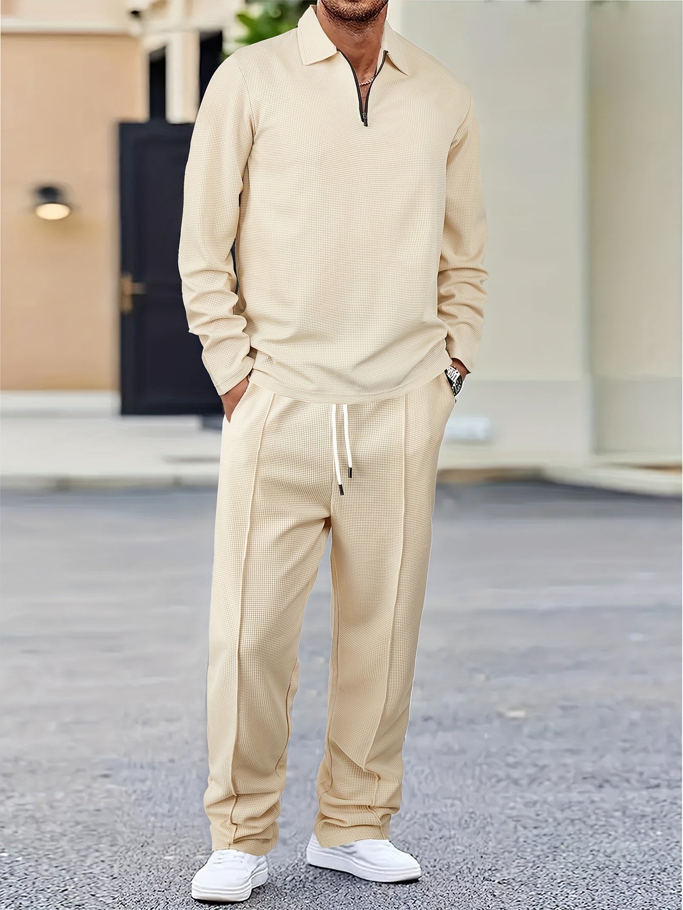 Comfortable Loose Fit Mens Jogger Suit