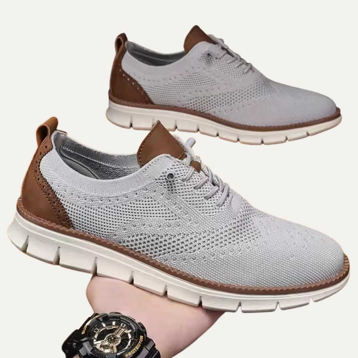 Comfortable Men's Walking Shoes – Breathable Daily Sneakers