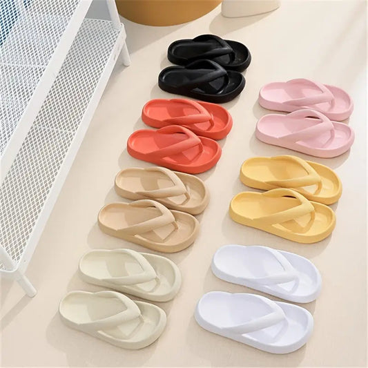 Women's Flip Flops Beach Slides Summer Shoes Platform Sandals
