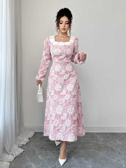 Floral Printed Casual Summer Dress