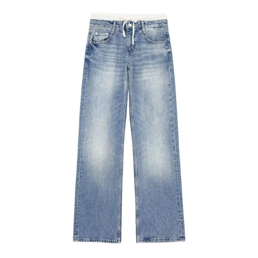 Timeless Slim Fit Women's Straight Jeans - OutfitLondon