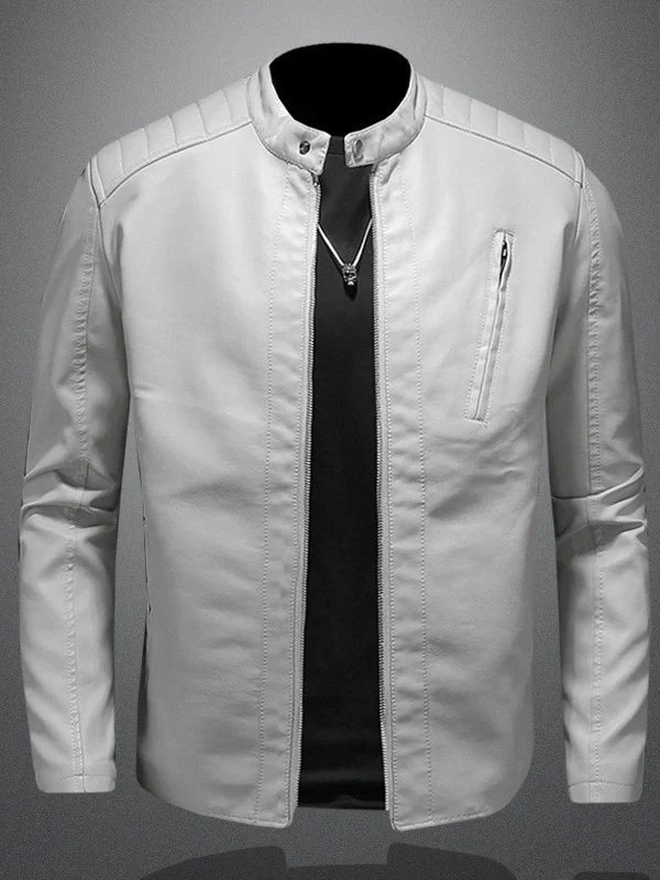 Classic Black Genuine Leather Jacket - OutfitLondon