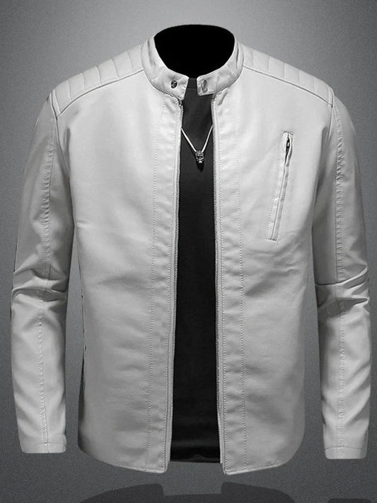 Classic Black Genuine Leather Jacket - OutfitLondon