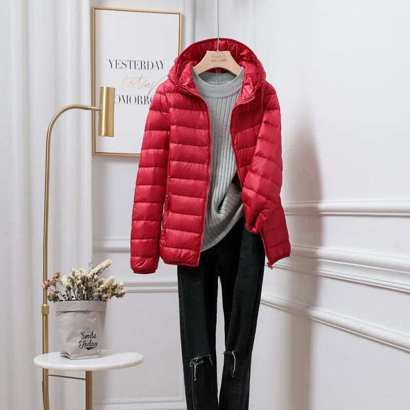 Comfortable Ladies Filled Parka Jacket