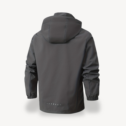 Men's Waterproof Zip Up Hooded Jacket