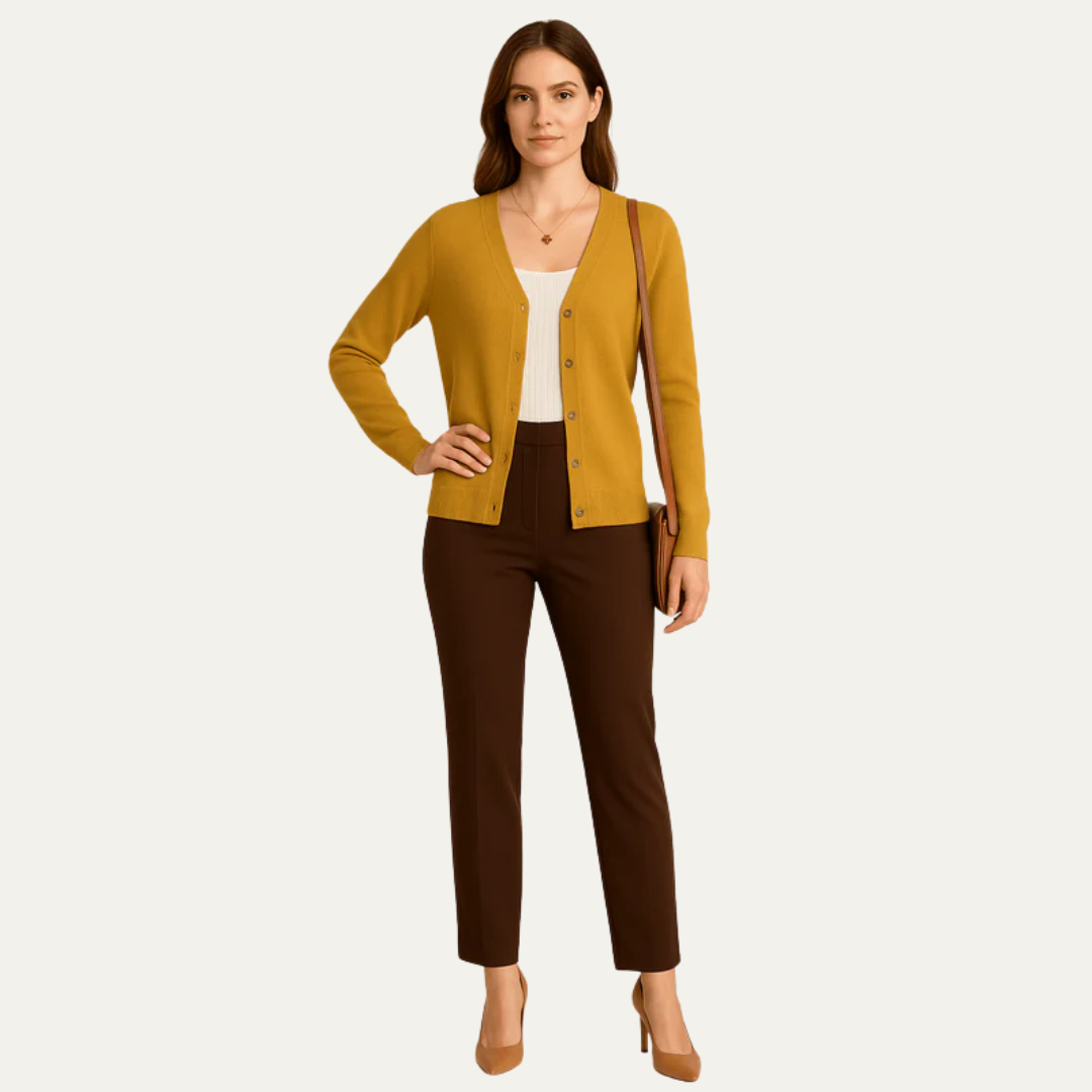Women's Simple Open Front Sweater
