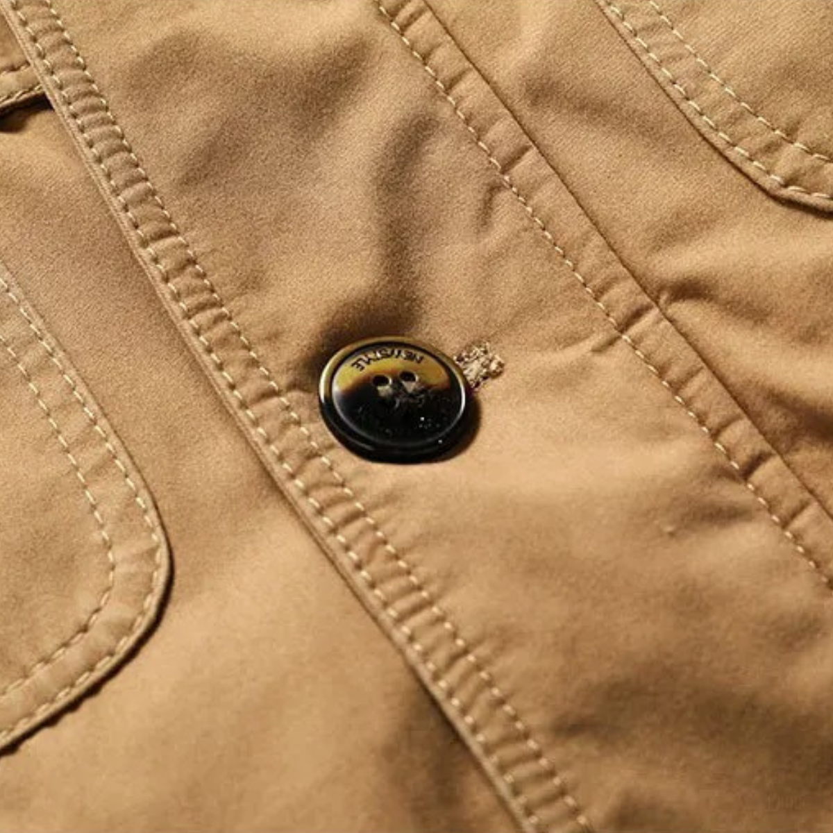 Warm Men's Fleece Lined Parka Winter Jacket