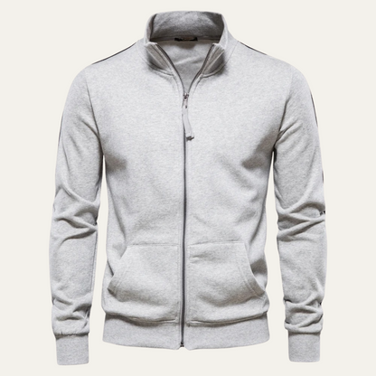 Comfortable Men's Zip Up Lightweight Casual Jacket