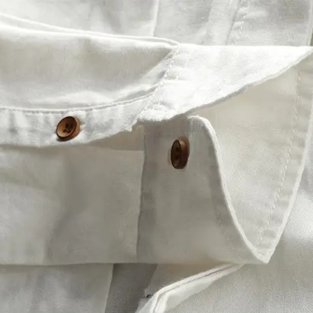 Casual Cotton Linen Mens Relaxed Fit Shirt