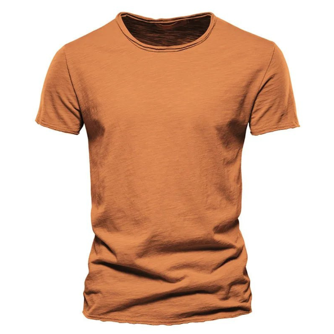 Men's Comfortable Moisture Wicking Slim Fit Cotton Tee